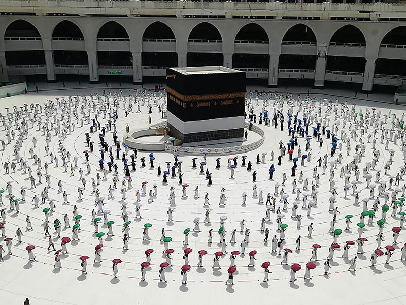 إقامة مناسك الحج في ظل أجواء استثنائية بسبب كورونا
